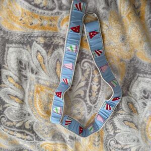 Vintage Douglas Paquette sail boat belt size medium